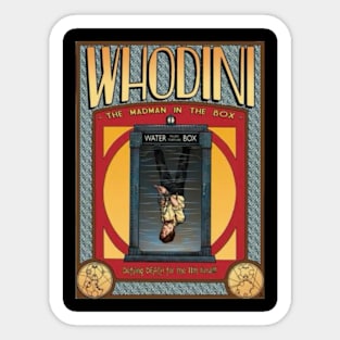 whodini the madman in the box Sticker